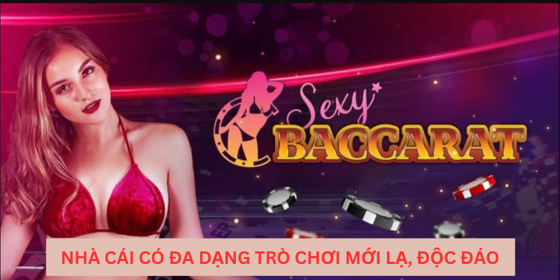 Nhà cái Goal123 có đa dạng trò chơi mới lạ, độc đáo